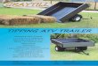 TIPPING ATV TRAILER - Graytill Trailer.pdf · Large 22 x 11 x 8 ATV tyres ... TIPPING ATV TRAILER Graytill PO Box 120 Wellington, NSW, 2820 Tel: 02 6845 1857 Web: