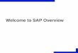 Welcome to SAP Overview - ERP · PDF fileWelcome to SAP Overview. A Typical I/T Story Purchasing A/R ... Procurement Distribution Sales ... Planned Orders Planned Orders Opening period