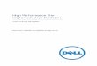 High Performance Tier Implementation  · PDF fileHigh Performance Tier Implementation Guideline A Dell Technical White Paper . PowerVault™ MD3200 and MD3200i Storage Arrays