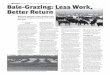 With bale-grazing, winter-feeding cows can be as simple · PDF fileTheir discovery was bale-grazing, ... Management of Albuquerque, ... With bale-grazing, winter-feeding cows can be