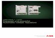 UNITROL Compact and powerful Automatic voltage … ® 1000 Automatic voltage regulators | ABB 5 UNITROL 1010 is a compact device with limited func-tionality and is designed for excitation