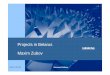Projects in Belarus Maxim Zubovbelarus.ahk.de/fileadmin/ahk_belarus/Seminare/Zubov.pdf · Gas Turbine installed ... Siemens Belarus 2 Berezovskaya GRES, 2xSGT-700 Grodno Minsk Mogilev