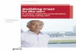 Building trust in the air - PricewaterhouseCoopers · PDF fileCase studies which help ... airlines who integrate their presentation of corporate sustainability reporting in ... . Building