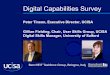 Digital Capabilities Survey - · PDF fileDigital Capabilities Survey Peter Tinson, Executive Director, ... Develop unique selling point or use as a marketing tool ... holistic, relevant