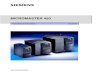 MICROMASTER 420 - Siemens · PDF fileMICROMASTER 420 Documentation ... The Reference Manual gives detailed information about ... safety and will also help prolong the service life