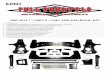 2007-2013 7 CHEVY / GMC 1500 4WD BASIC KITftskits.com/pdf/instructions/84902.pdf2007-2013 7" CHEVY / GMC 1500 4WD BASIC KIT ... ZINC PLATING OR PAINTING. ... Use 35/1250R17 tires w