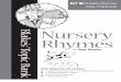 Nursery Rhymes - Blake · PDF fileNursery Rhymes Blakes T’ opic Bank Each integrated unit contains: 6 pages of teaching notes in an integrated teaching sequence 10 practical blackline