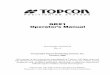 GRX1 Operatorâ€™s Manual - L0...Topcon Positioning Systems, Inc. (â€œTPSâ€‌) for owners of Topcon ... Topcon Toolsâ„¢, Topcon Linkâ„¢, TopSURVâ„¢, TRUâ„¢,