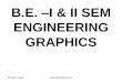 B.E. I & II SEM ENGINEERING GRAPHICS - MYcsvtu Notesmycsvtunotes.weebly.com/uploads/1/0/1/7/10174835/engg._graphics... · • The distance between the words must be ... Unidirectional