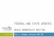 Federal and state updates Maase membership meetingmaase.pbworks.com/w/file/fetch/11864676… · PPT file · Web view · 2017-09-24Federal and state updatesMaase membership meeting