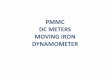 PMMC DC METERS MOVING IRON  · PDF filegives full-scale deflection on open ... instrument MultiplÉ Rm Figure 2.5: Basic DC ... fsd m . 2.8 OHMMETER (Series Type) Since so,