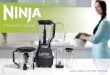 Inspiration Guide - · PDF filecongratulations You’ve just purchased the ninja ® Mega Kitchen system Ninja® Mega Kitchen System is a complete system to inspire healthy living