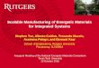 Scalable Manufacturing of Energetic Materials for ... · PDF fileScalable Manufacturing of Energetic Materials for Integrated Systems Stephen Tse, ... Retroreflector x y z ... RF Coil