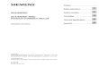 Electrical Installation Manual - Siemens · PDF fileElectrical Installation Manual Operating Instructions, 01/2015, 6FC5397-2EP10-0BA0 3 Preface SINUMERIK 808D documentation The SINUMERIK