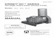 Two-stage, Rotary Piston Vacuum Pumps Models KC-5 KC …trilliumus.com/.../2017/05/kinney-kc-rotary-piston-pump-manual.pdf · Manual 1807-2 Two-stage, ... simple design ensures dependable