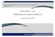Distance Education Defined - West Virginia Department of ...wvde.state.wv.us/abe/tcher_handbook_pdf/section13.pdf · The major difference between traditional classroom instruction