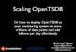 Scaling OpenTSDB · PDF fileScaling OpenTSDB Benoît “tsuna” Sigoure tsunanet@gmail.com tsuna@aristanetworks.com   Or how to deploy OpenTSDB as your monitoring system to store