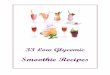 Smoothie Recipes - Trinity Health Weight · PDF fileSmoothie Recipes. 2 2 Table of Contents Page 2 3 How to make the best shake 4 STRAWBERRY SECTION 4 4 5 VANILLA SECTION 5 5 6 6 Peppermint