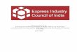 EICI’) on important - Express Industry Council Of India - Representation - 05 Aug 2016...Page 2 CONTENTS Part A: Recommendations on legal framework for courier industry under proposed