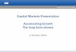 Capital Markets Presentation Accelerating Growth The …/media/Files/I/IMI/presentation/2013/cmd...Capital Markets Presentation Accelerating Growth ... information is approximate and