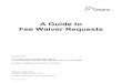 A Guide to Fee Waiver Requests - Ontario Court Formsontariocourtforms.on.ca/.../Guide-to-Fee-Waiver-Requests-EN.pdf · FW-A-1 EN (rev. 10/14) A Guide to Fee Waiver Requests October