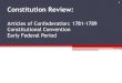 Unit 5: The Early Republic, 1789–1815 - MsMcDUSHistory / …msmcdushistory.pbworks.com/f/Review+Constitution.pdf ·  · 2011-04-08Constitutional Convention ... Weaknesses of the