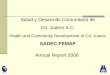 Salud y Desarrollo Comunitario de Cd. Juárez A.C. - FEMAPfemap.org.mx/publicaciones/informe_anual/femap2006-ingles.pdf · Annual Report 2006 Salud y Desarrollo Comunitario de Cd
