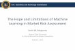 Hope and limitations of machine learning in market risk ...cfe.columbia.edu/files/seasieor/center-financial-engineering/... · The Hope and Limitations of Machine Learning in Market