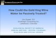 How Could the Gold King Mine Water be Passively Treated? · PDF fileHow Could the Gold King Mine Water be Passively Treated? Jim Gusek, ... • Passive Treatment Biogeochemistry 