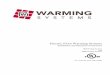 Electric Floor Warming · PDF fileElectric Floor Warming Systems Installation and Operation Instructions Mat Heating Systems and Cable Heating Systems ... heating mat in a self-leveling