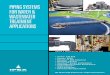PIPING SYSTEMS FOR WATER & WASTEWATER · PDF file† Telecommunications and utility † Industrial process piping † Municipal pressure and gravity flow ... the most economical way