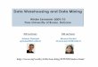 Data Warehousing and Data Mining - · PDF fileData Warehousing and Data Mining Winter Semester 2009/10 Free University of Bozen, Bolzano DW Lecturer: DM Lecturer: Johann Gamper gamper@inf.unibz.it