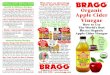 Bragg's Organic Apple Cider Vinegar - Bragg Live - … _Brochure.pdfApple Cider Vinegar ® Look for the full line of ... Recipes for Health, Wellness & Beauty ... Bragg Organic Apple