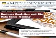 Business Analytics and Big Data Sense ... - Amity Universityamity.edu/aicism/pdf/MDPBrochure2016.pdf · for International Business, Strategic Management and Operations Management