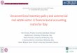 Unconventional monetary policy and commercial real estate ... · PDF fileUnconventional monetary policy and commercial real estate sector: A financial social accounting matrix for
