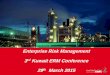 Enterprise Risk Management 3 Kuwait ERM …kuwaiterm.com/ppt/21-Faisal_AlMaghribi.pdf3rd Kuwait ERM Conference 3 ERM- Risk Management Mar. - 2015 3 MBA, Thesis: In Financial Risk Management
