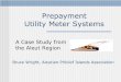 Prepayment Utility Meter Systems - US Department of Utility Meter Systems ... water, sewer, waste, cable etc ... Prepayment Utility Meter Systems Subject: A case study about prepaid