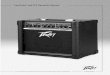 Transtube 258 EFX om - Peavey Electronics TransTube 258 EFX is a ruggedly ... • Clean and lead channels with 3-band EQ and vintage/modern EQ ... parameter of the active effect according