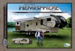 HEMISPHERE TRAVEL TRAILERS AND FIFTH  · PDF filehemisphere travel trailers and fifth wheels ... · night shades ... prepared for the seasons