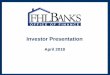 FHLBank Investor Presentation - FHLBanks Office of · PDF fileInvestor Presentation ... changes in domestic and foreign investor demand ... government-sponsored enterprises (GSEs)