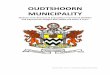 OUDTSHOORN  · PDF fileMaking provision for the Cango Caves Infrastructure Grant in the amount of R1.315 million (VAT Excl.)