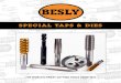 SPECIAL TAPS & DIES - Besly such as the Turboflute Drill, X-Press Tap, Turbo-Cut Tap, and “material exact” ... Popular Special Taps & Dies with part numbers up to 6" diameter