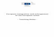 European integration and enlargement of the European · PDF filePhotocopy of History of the EU to date worksheet (one per pupil) ... Enlargement is a strict but fair process built