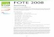FOTE 2008 - core.ac.uk · PDF filetechnology in education, ... International Business from King’s College London and a BSc in ... Students won’t be entranced by Powerpoint slides