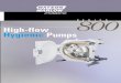 High-flow Hygienic Pumps marlow/800 series pumps.pdf · PERISTALTIC PUMPS ARE IDEAL FOR Abrasive and aggressive fluids Beverage dispensing Cell culture Fermentation Filtration and