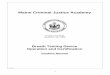 Maine Criminal Justice · PDF file · 2016-10-13The term Instrument as used in this manual refers to either the I-8000 or 5000EN unless ... Each Maine Criminal Justice Academy certified