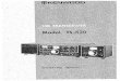 User Manual for the Kenwood TS-520 - Ward · PDF fileK4xvs BAMA This manual is provided FREE OF CHARGE from the "BoatAnchor Manual Archive" as a service to the Boatanchor community