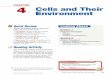4 Cells and Their Environment - MSchneiderSCI - Homemschneidersci.weebly.com/.../30889339/bio_book_chapter_4.pdfSection 1 Passive Transport 74 CHAPTER 4 Cells and Their Environment