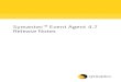 Symantec Event Agent 4.7 Release Notesorigin-symwisedownload.symantec.com/resources/sites/...Red Hat® Enterprise Linux 5.0 Server Linux Solaris 9 (SPARC) Solaris 10 (SPARC) Solaris