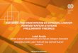 REFORMS AND INNOVATIONS IN NATIONAL … AND INNOVATIONS IN NATIONAL LABOUR ADMINISTRATION SYSTEMS PRELIMINARY FINDINGS Ludek Rychly Senior Labour Administration and Social Dialogue